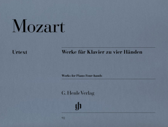 Werke für Klavier zu vier Händen - Wolfgang Amadeus Mozart