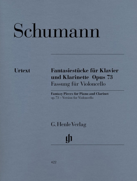 Robert Schumann - Fantasiestücke op. 73 für Klavier und Klarinette - 