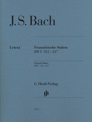 Französische Suiten BWV 812-817, für Klavier - Johann Sebastian Bach