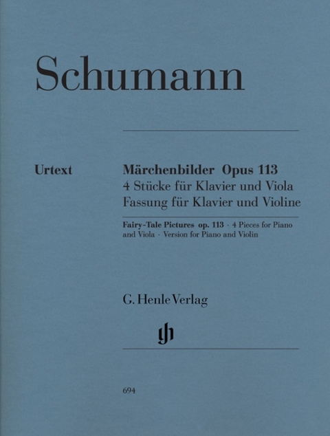 Robert Schumann - Märchenbilder op. 113 - 