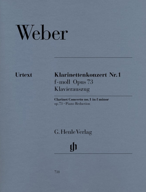 Carl Maria von Weber - Klarinettenkonzert Nr. 1 f-moll op. 73 - 