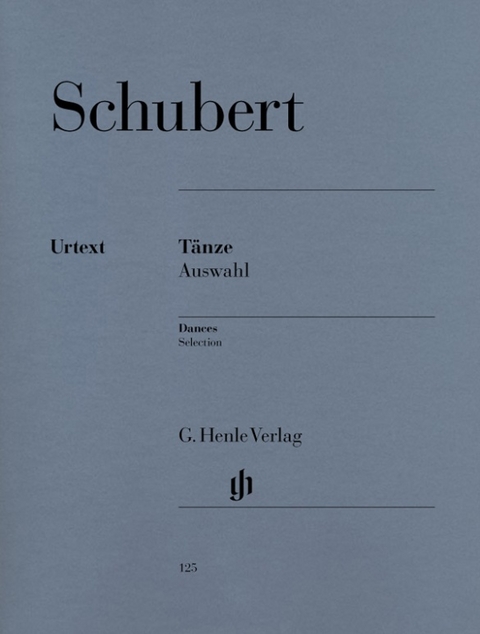 Franz Schubert - Tänze, Auswahl - 