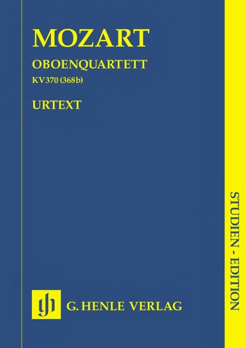 Wolfgang Amadeus Mozart - Oboenquartett F-dur KV 370 (368b) - 