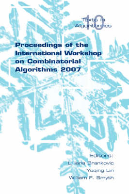 Proceedings of the International Workshop on Combinatorial Algorithms 2007 - 