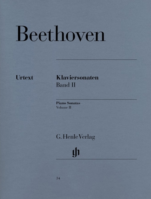 Ludwig van Beethoven - Klaviersonaten, Band II - 