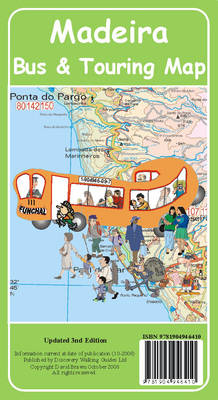 Madeira Bus and Touring Map 2009 - David Brawn