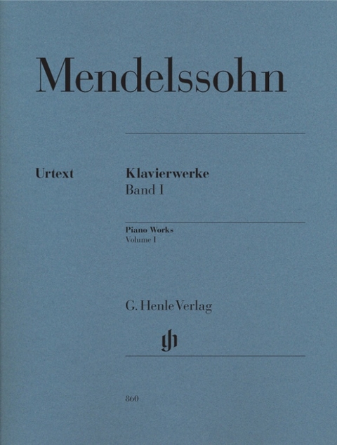 Felix Mendelssohn Bartholdy - Klavierwerke, Band I - 