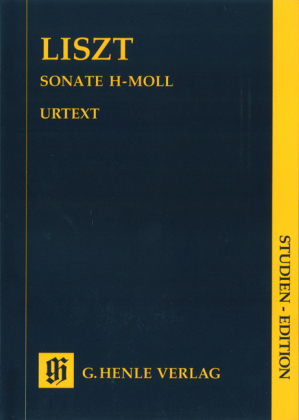 Klaviersonate h-Moll, Studien-Edition - Franz Liszt