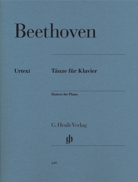 Ludwig van Beethoven - Tänze für Klavier - 