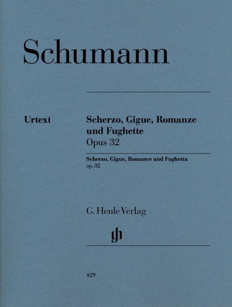 Robert Schumann - Scherzo, Gigue, Romanze und Fughette op. 32 - 