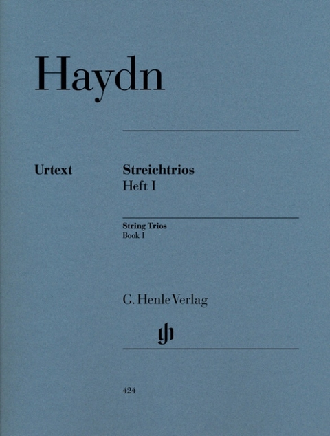 Joseph Haydn - Streichtrios, Heft I - 