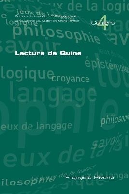 Lecture De Quine - Francois Rivenec