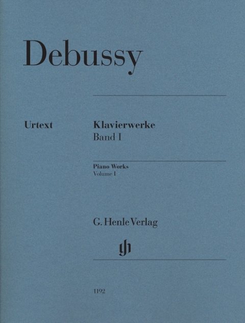 Claude Debussy - Klavierwerke, Band I - 