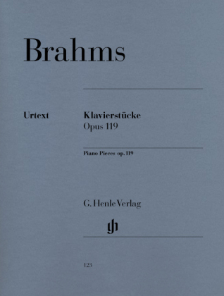 Klavierstücke op.119,1-4 - Johannes Brahms