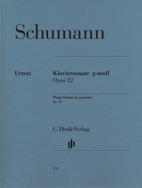 Robert Schumann - Klaviersonate g-moll op. 22 (mit ursprünglichem Finalsatz) - 