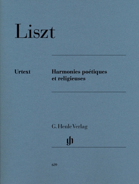 Franz Liszt - Harmonies poétiques et religieuses - 