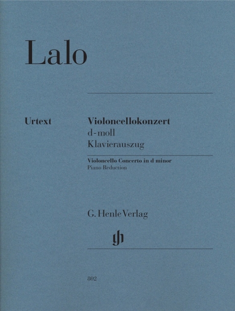 Edouard Lalo - Violoncellokonzert d-moll - 