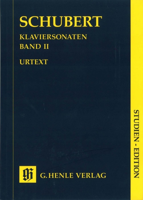 Franz Schubert - Klaviersonaten, Band II - 