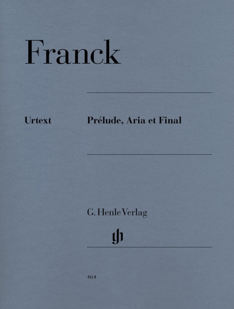 César Franck - Prélude, Aria et Final - 