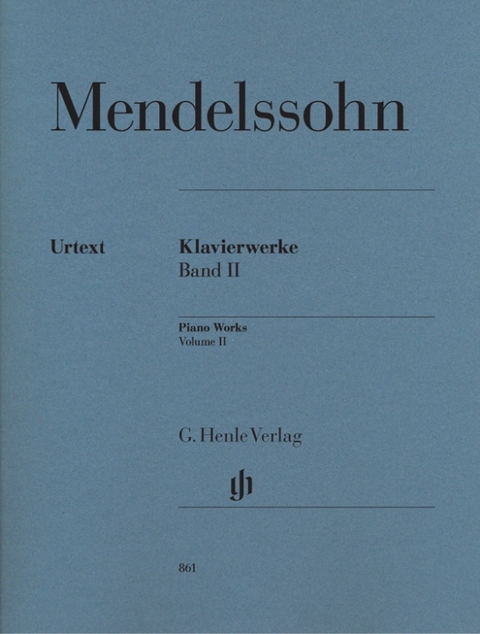 Felix Mendelssohn Bartholdy - Klavierwerke, Band II - 