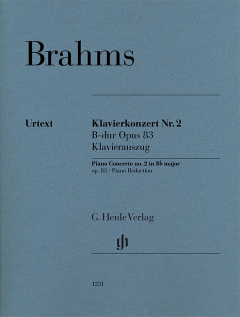 Johannes Brahms - Klavierkonzert Nr. 2 B-dur op. 83 - 