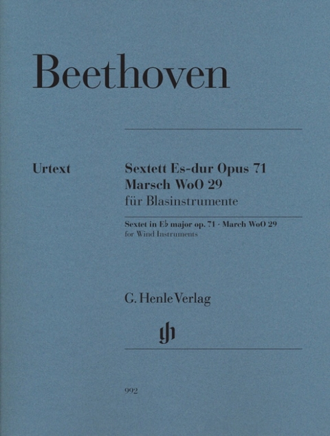 Ludwig van Beethoven - Sextett op. 71 und Marsch WoO 29 - 