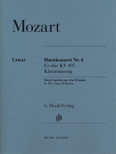 Wolfgang Amadeus Mozart - Hornkonzert Nr. 4 Es-dur KV 495 - 