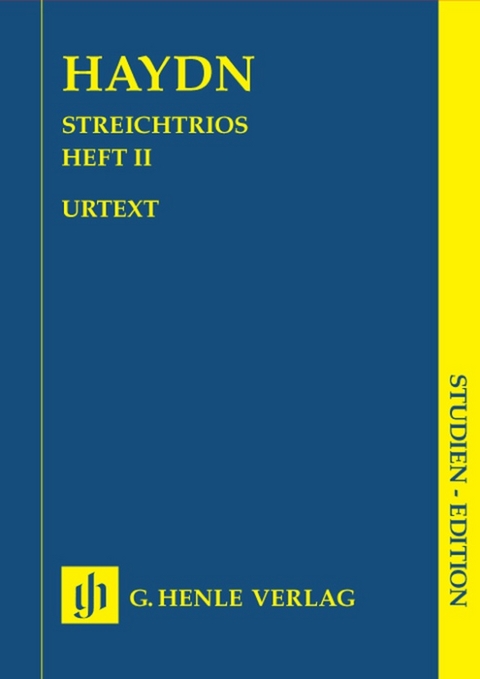 Joseph Haydn - Streichtrios, Heft II - 