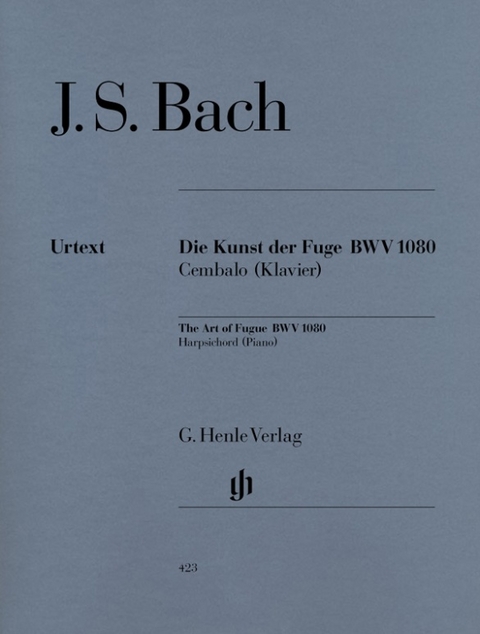 Johann Sebastian Bach - Die Kunst der Fuge BWV 1080 - 