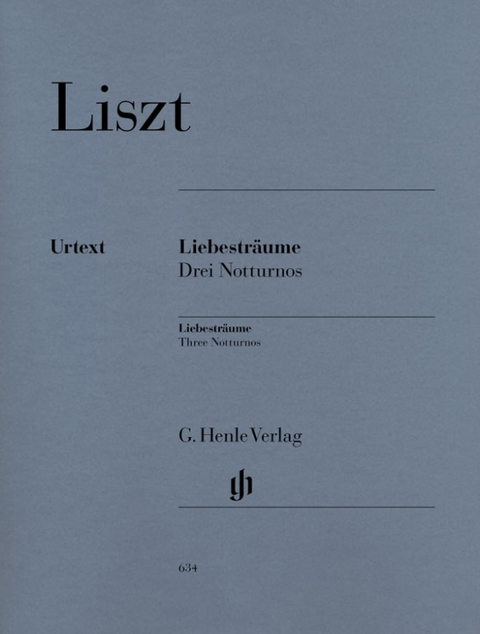 Franz Liszt - Liebesträume, 3 Notturnos - 