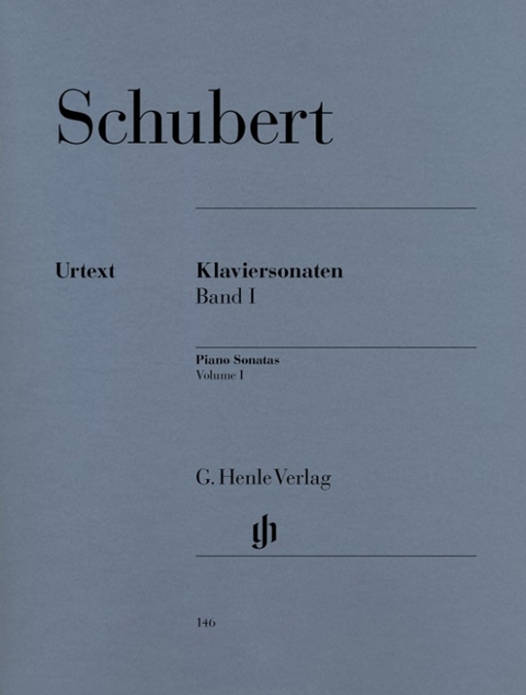 Franz Schubert - Klaviersonaten, Band I - 