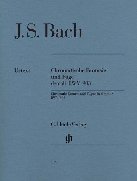 Johann Sebastian Bach - Chromatische Fantasie und Fuge d-moll BWV 903 und 903a - 