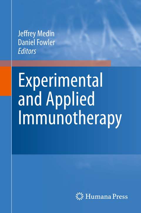 Experimental and Applied Immunotherapy - 