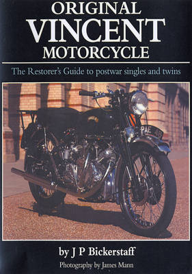 Original Vincent Motorcycle - J.P Bickerstaff