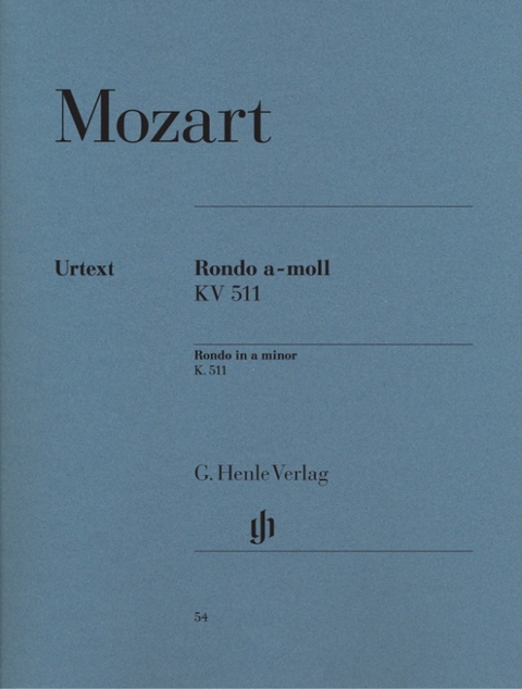 Wolfgang Amadeus Mozart - Rondo a-moll KV 511 - 