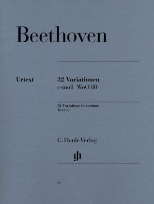 Beethoven, Ludwig van - 32 Variationen c-moll WoO 80 - 