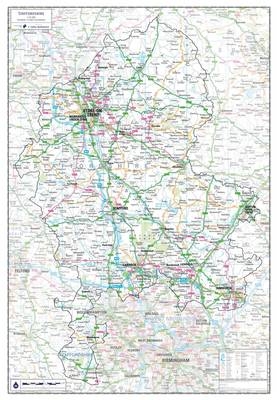 Staffordshire County Planning Map - Jonathan Davey