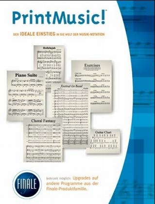 Finale PrintMusic! 2004, 1 CD-ROM m. Handbuch