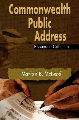 Commonwealth Public Address - Marian B McLeod