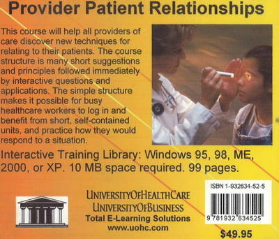 Provider Patient Relationships