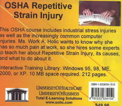 OSHA Repetitive Strain Injury