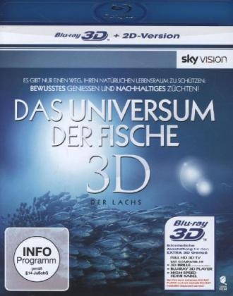 Das Universum der Fische 3D, 1 Blu-ray