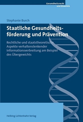 Staatliche Gesundheitsförderung und Prävention - Stephanie Renold-Burch