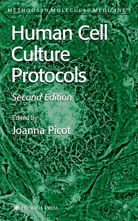 Human Cell Culture Protocols - 