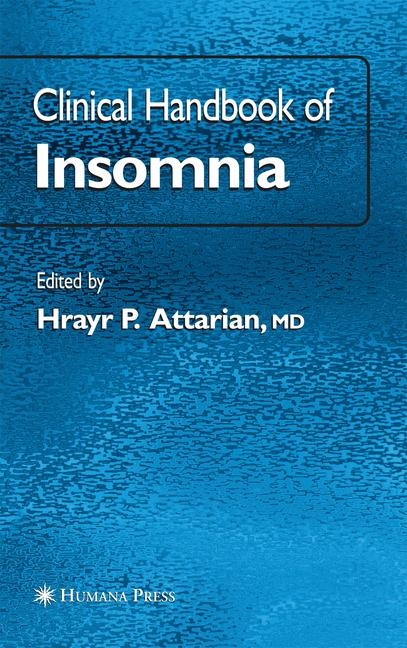 Clinical Handbook of Insomnia - 