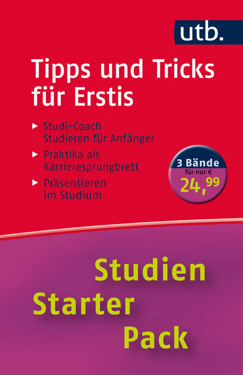 Tipps und Tricks für Erstis. Studien-Starter-Pack - Rödiger Voss, Michael Bloss, Jens Starke-Wuschko