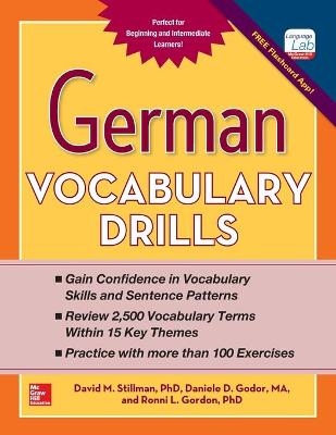 German Vocabulary Drills - David Stillman, Daniele Godor, Ronni Gordon