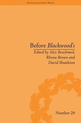 Before Blackwood's - Alex Benchimol