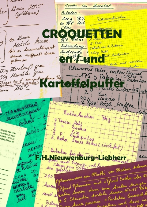 Croquetten en und Kartoffelpuffer - Frederika Nieuwenburg-Liebherr