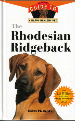 The Rhodesian Ridgeback - Eileen M. Bailey